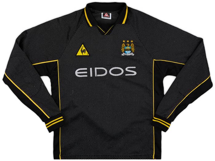 1999-00 Manchester City GK Shirt - 6/10 - (M.Boys)