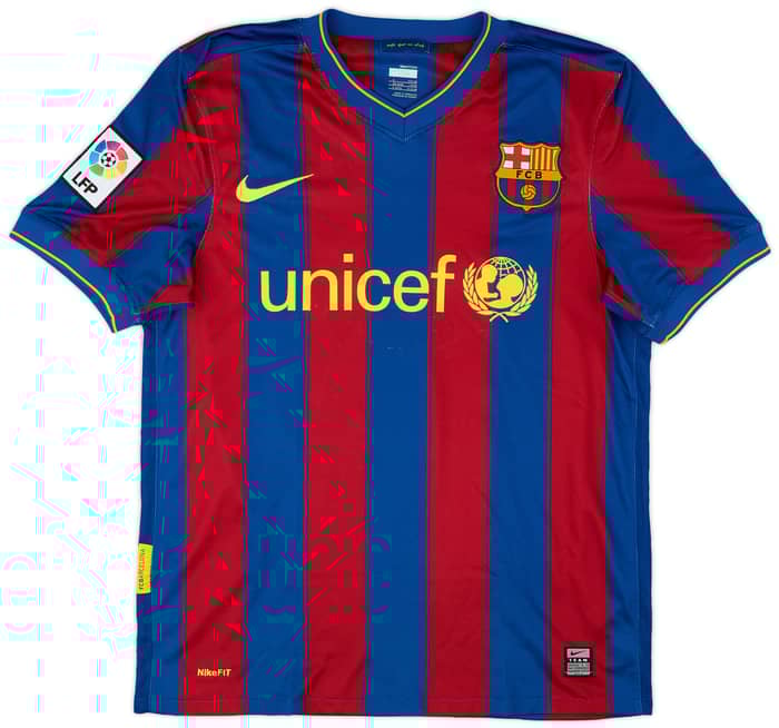 2009-10 Barcelona Home Shirt Messi #10 - 7/10 - (S)