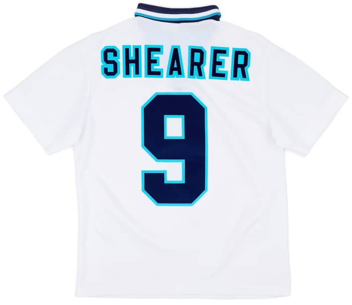 1995-97 England Home Shirt Shearer #9 - 9/10 - (M)