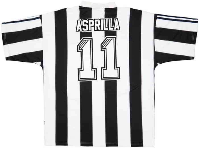 1995-97 Newcastle Home Shirt Asprilla #11 - 6/10 - (XXL)