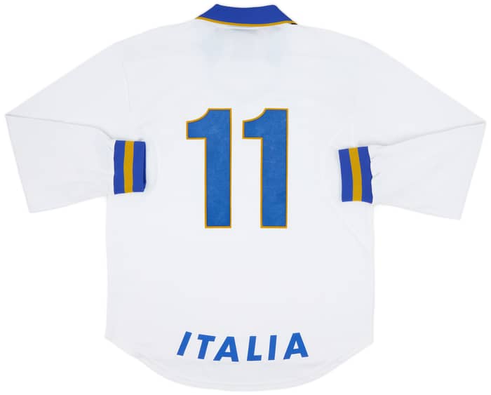 1996-97 Italy Player Issue Away L/S Shirt #11 - 9/10 - (L)