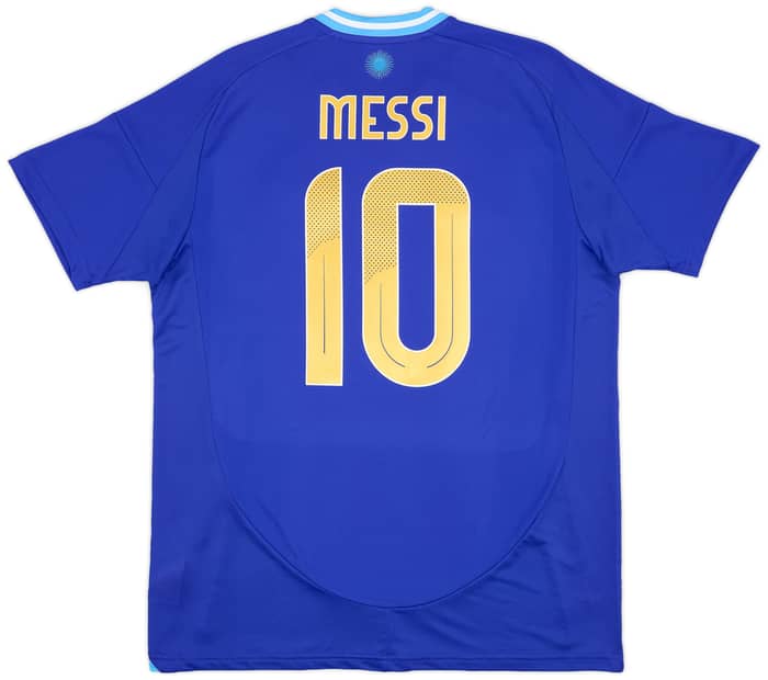 2024-25 Argentina Away Shirt Messi #10