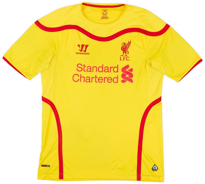 2014-15 Liverpool Away Shirt Gerrard #8 - 5/10 - (M)