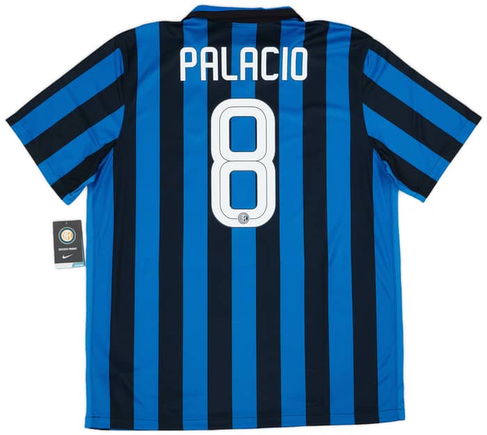 2015-16 Inter Milan Home Shirt Palacio #8 (XL)