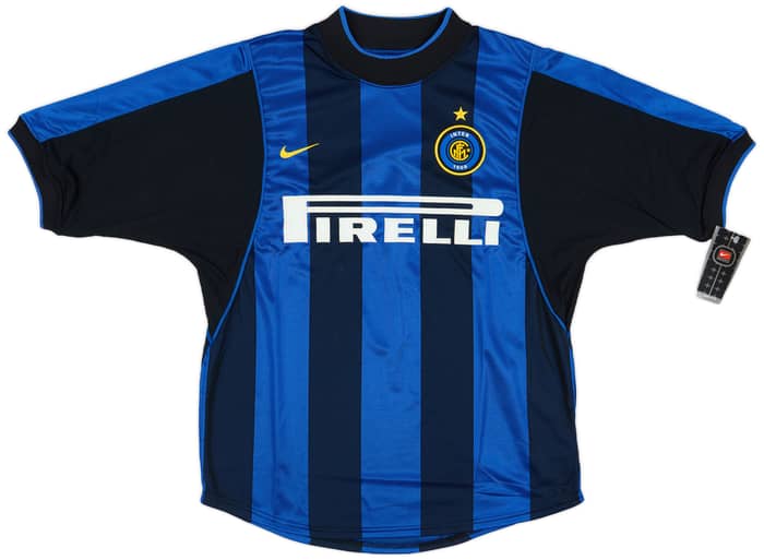 2000-01 Inter Milan Home Shirt Ronaldo #9 (S)