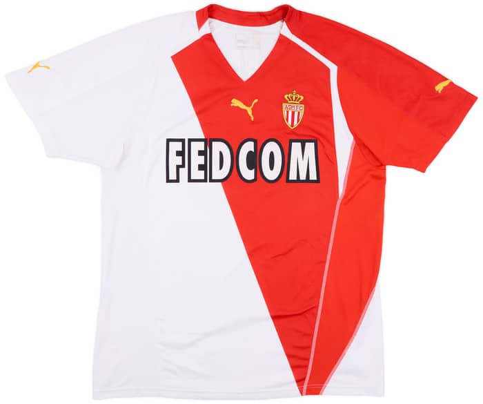 2004-06 Monaco Home Shirt Kallon #8 - 5/10 - (XL)