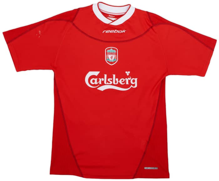 2002-04 Liverpool Home Shirt Gerrard #17 - 5/10 - (S)
