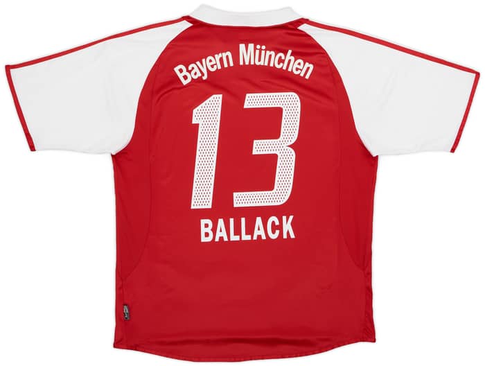 2004-05 Bayern Munich Home Shirt Ballack #13 - 7/10 - (XL)