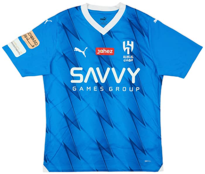 2023-24 Al-Hilal Home Shirt - 8/10 - (M)