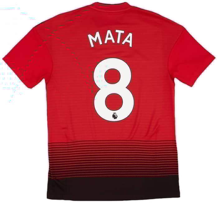 2018-19 Manchester United Home Shirt Mata #8 (S)