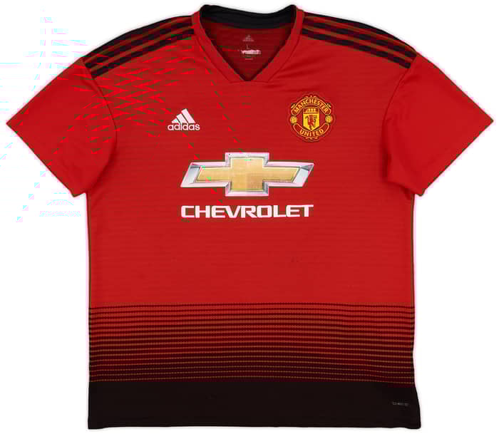 2018-19 Manchester United Home Shirt Mata #8 - 5/10 - (L)