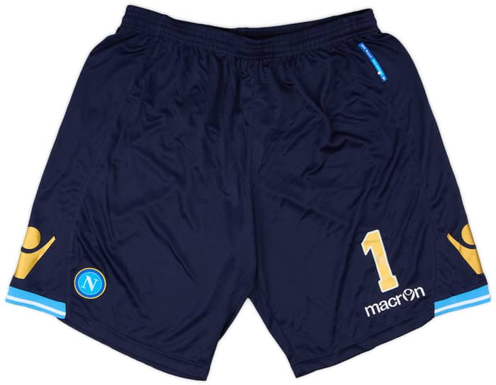 2011-12 Napoli Player Issue GK Shorts - 8/10 - (XXL)