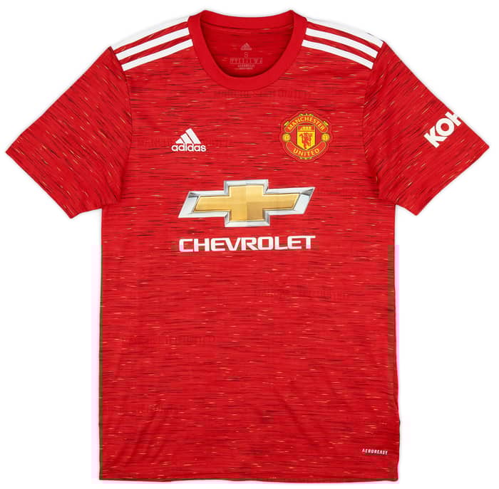 2020-21 Manchester United Home Shirt Pogba #6 - 6/10 - (S)