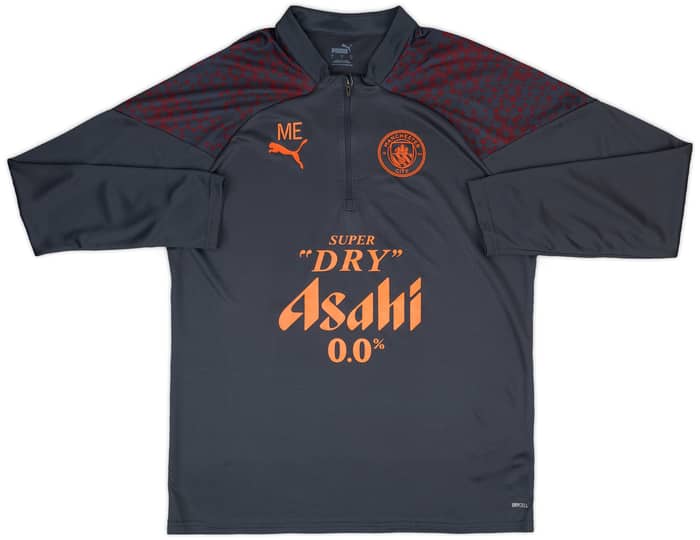 2023-24 Manchester City Staff Issue 1/4 Zip Training Top #ME (L)