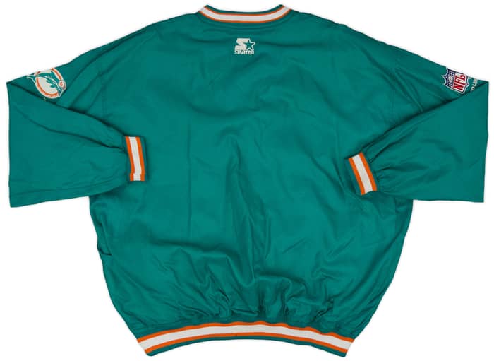 1990s Miami Dolphins Starter Pullover Rain Jacket - 8/10 - (XXL)