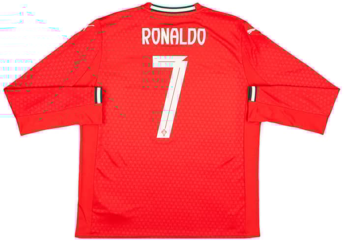 2025-26 Portugal Home L/S Shirt Ronaldo #7