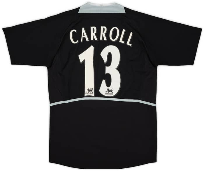 2002-04 Manchester United GK S/S Shirt Carroll #13 - 8/10 - (XL.Boys)