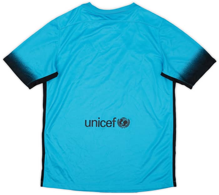 2015-16 Barcelona Nike Training Shirt - 8/10 - (XL.Boys)