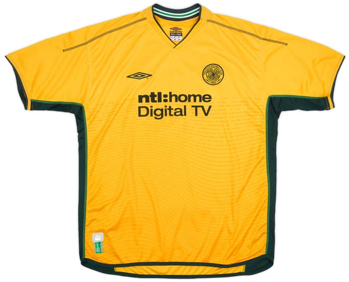 2002-03 Celtic Away Shirt Petrov #19 - 8/10 - (XXL)