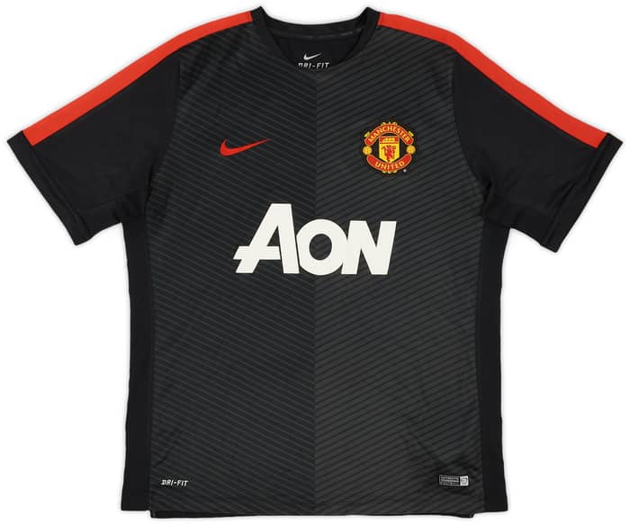 2014-15 Manchester United Nike Training Shirt - 9/10 - (XL)