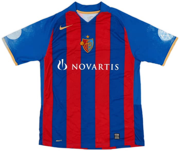 2009-10 FC Basel Home Shirt Shaqiri #17 - 3/10 - (M)