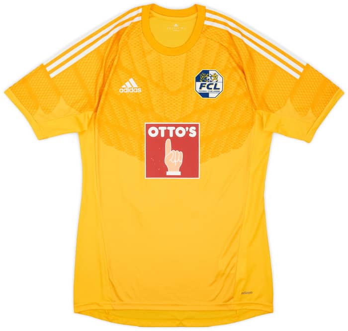 2015-16 FC Luzern Player Issue GK Shirt Omlin #30 - 8/10 - (L)