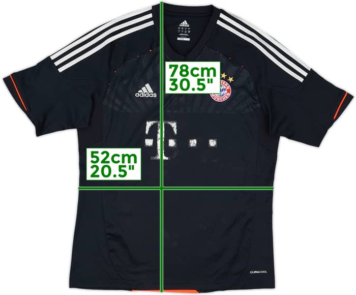 2012-13 Bayern Munich Third Shirt - 4/10 - (L)