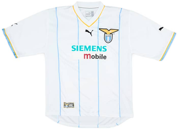 2001-02 Lazio European Home Shirt Crespo #10 - 6/10 - (M)