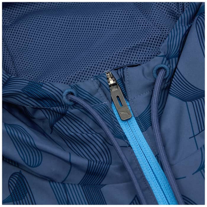 2024-25 Manchester City Puma Pre-Match Hooded Jacket