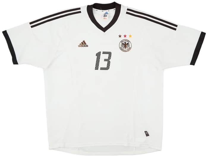 2002-04 Germany Home Shirt Ballack #13 - 5/10 - (XL)