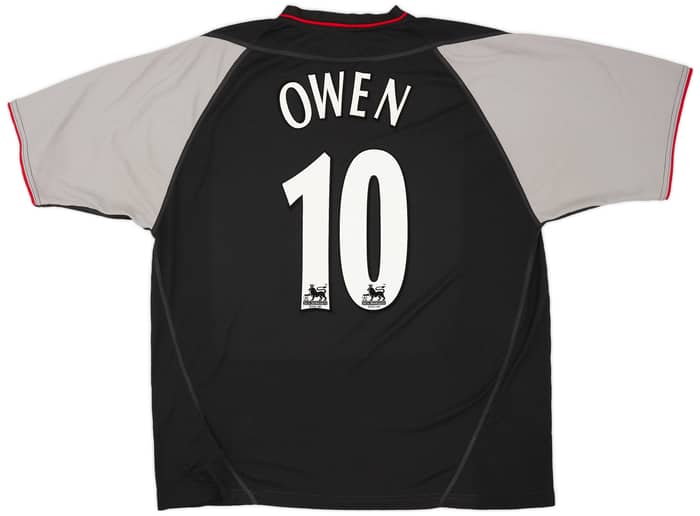 2002-04 Liverpool Away Shirt Owen #10 - 9/10 - (XL)
