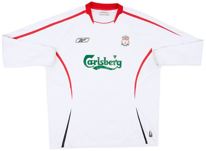 2005-06 Liverpool Away L/S Shirt Fowler #11 - 8/10 - (XL)
