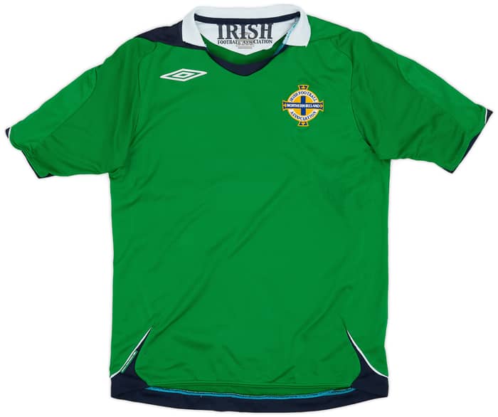 2006-08 Northern Ireland Home Shirt - 8/10 - (S)