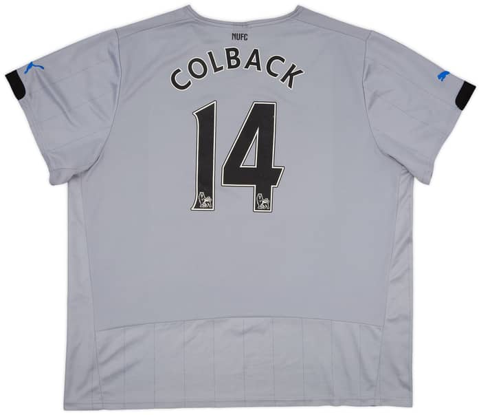 2014-15 Newcastle Away Shirt Colback #14 - 6/10 - (3XL)