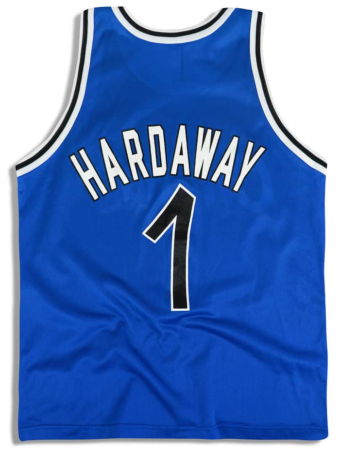1995-98 Orlando Magic Hardaway #1 Champion Jersey (Away) S