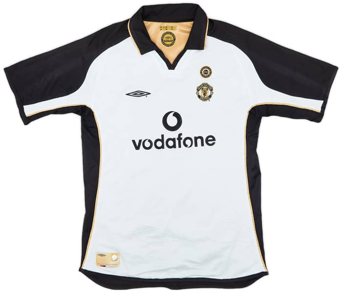 2001-02 Manchester United Centenary Away/Third Shirt - 6/10 - (L.Boys)