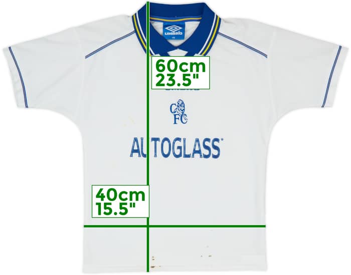1998-00 Chelsea Away Shirt - 4/10 - (M.Boys)