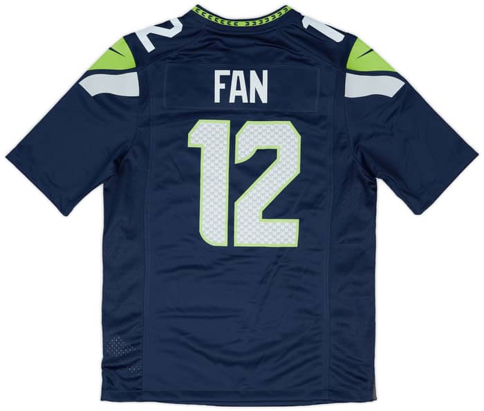 2012-24 Seattle Seahawks Fan #12 Nike Game Home Jersey (S)