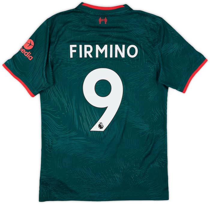 2022-23 Liverpool Third Shirt Firmino #9 - 9/10 - (S)