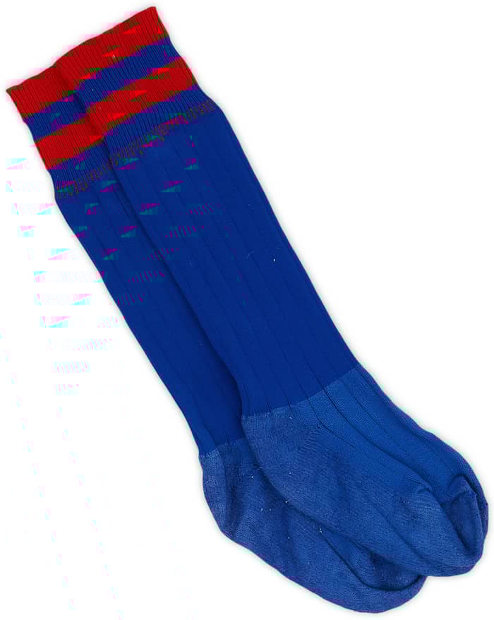 1984-89 Barcelona Home Socks - 8/10 - (S)