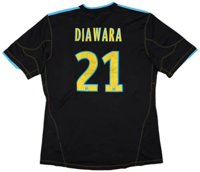 2010-11 Olympique Marseille Third Shirt Diawara #21 - 6/10 - (L)