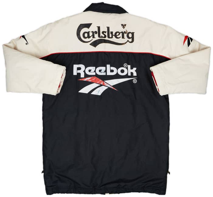 1996-97 Liverpool Reebok Padded Bench Coat - 6/10 - (S)