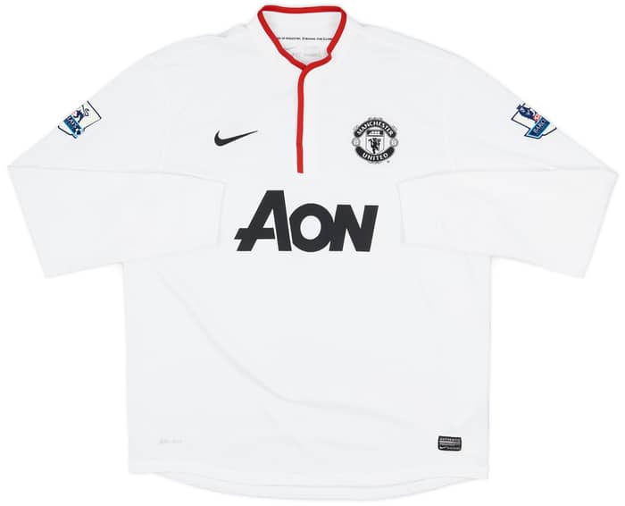 2012-14 Manchester United Away L/S Shirt v.Persie #20 - 8/10 - (XL)