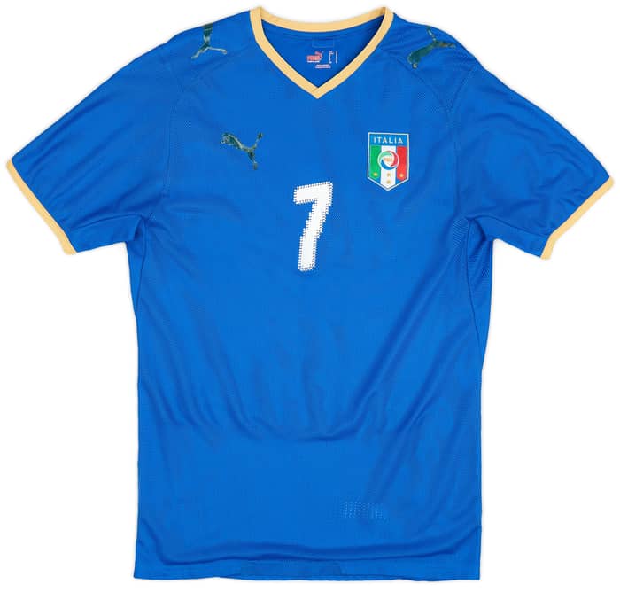 2007-08 Italy Home Shirt Del Piero #7 - 6/10 - (S)