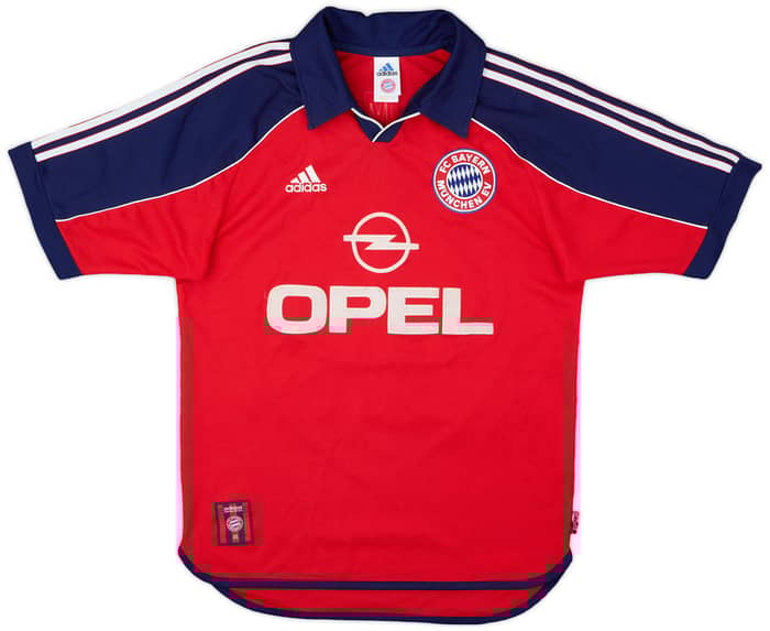 1999-01 Bayern Munich Home Shirt Jancker #19 - 7/10 - (S)