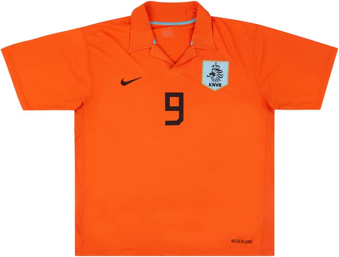 2006-08 Netherlands Home Shirt V.Nistelrooy #9