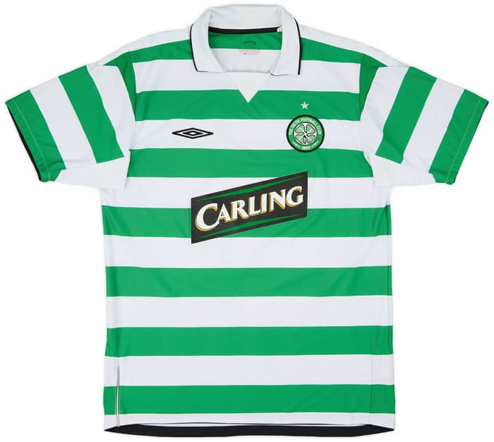 2004-05 Celtic Home Shirt Lennon #18 - 6/10 - (L)