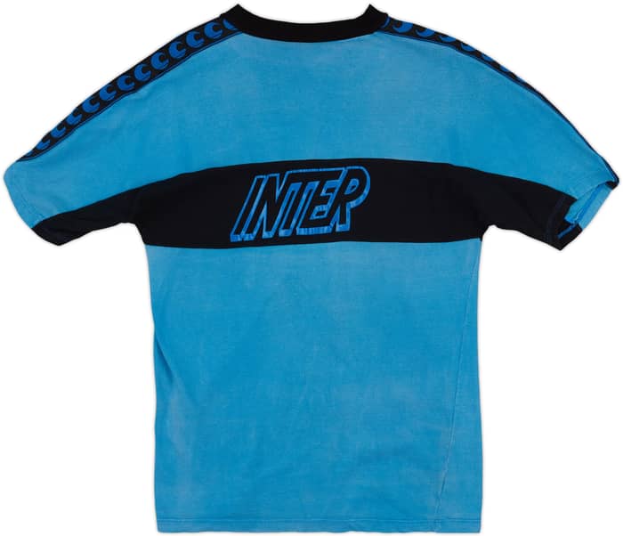 1990-91 Inter Milan Uhlsport Training Shirt - 7/10 - (XL)