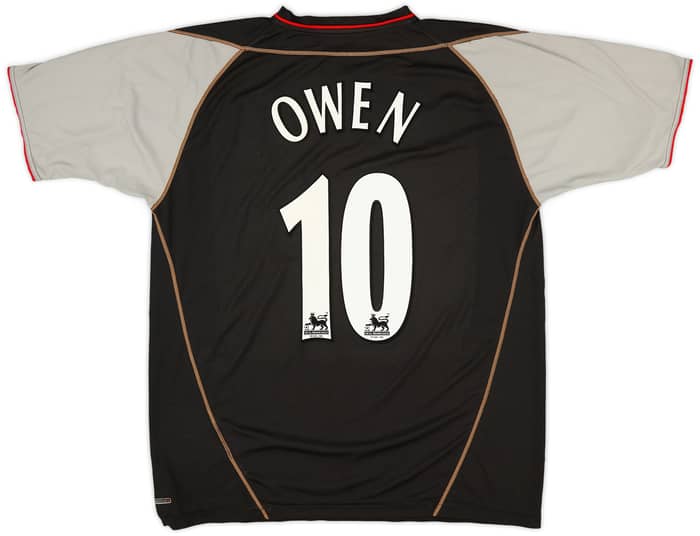 2002-04 Liverpool Away Shirt Owen #10 - 5/10 - (XL)