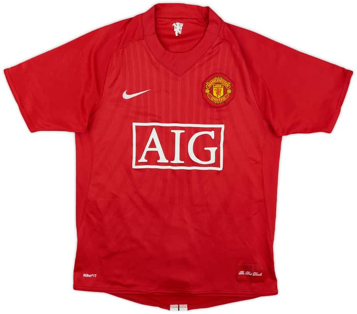 2007-09 Manchester United Home Shirt Rooney #10 - 7/10 - (S)